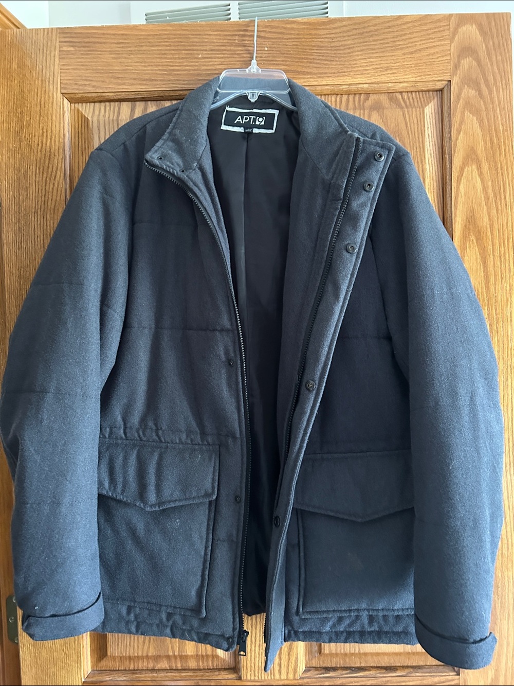 Apt. 9 Men's Black Quilted Puffer Jacket